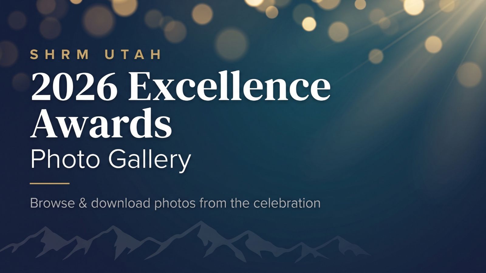 SHRM Utah Excellence Awards 2026