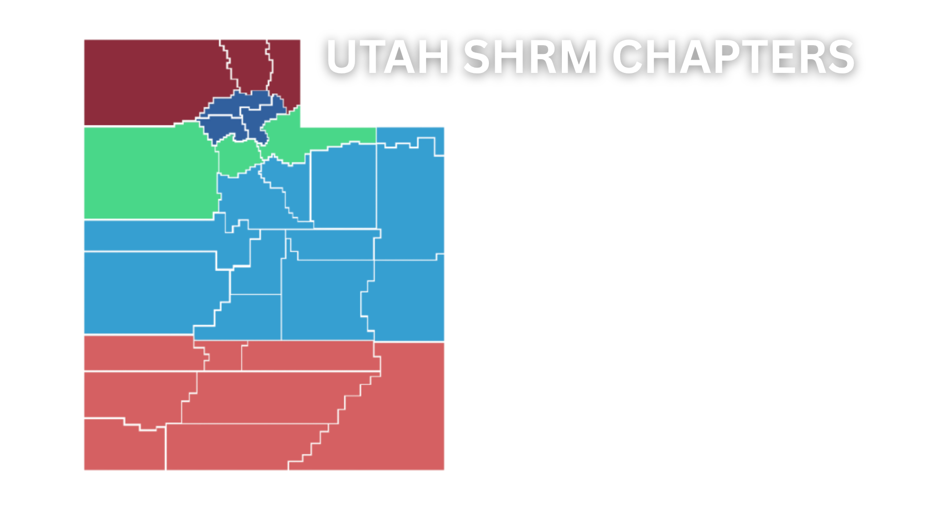 Utah SHRM Chapters Map