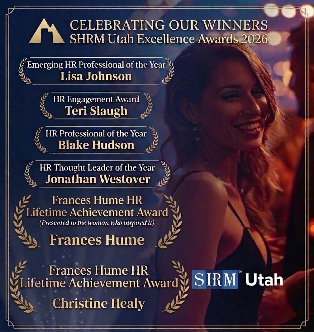 2026 Utah SHRM Excellence Awards winners